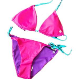 Sole East Cali Top-Bottom Reversible Bikini Large